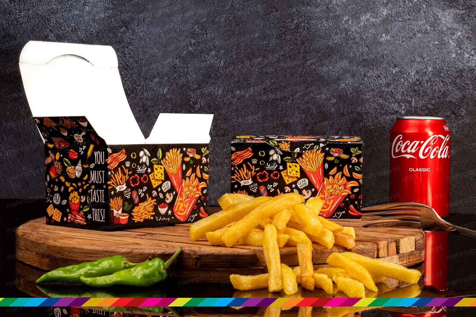 چاپ جعبه فست فود در بیرجند