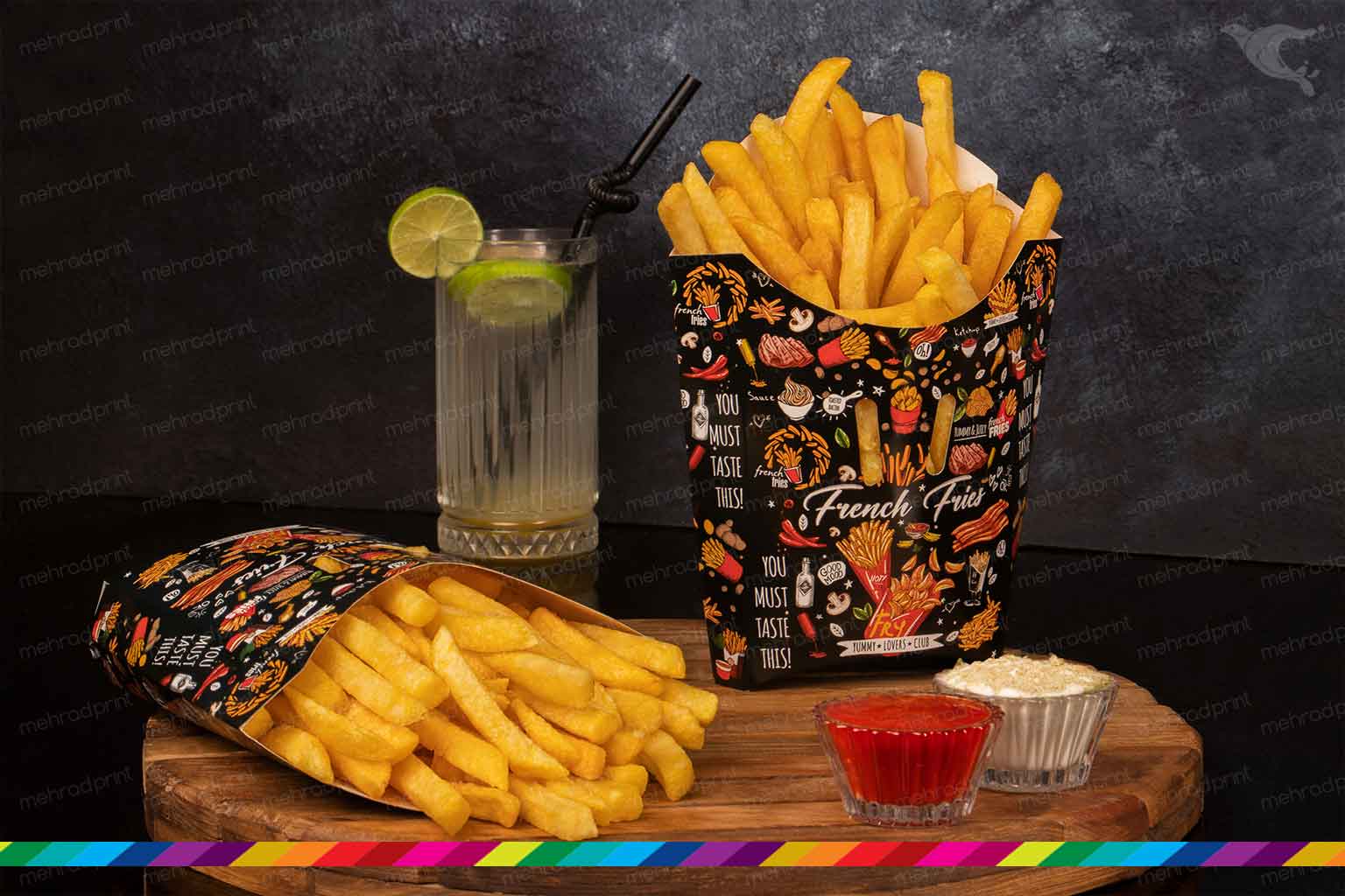 چاپ جعبه فست فود در شیراز