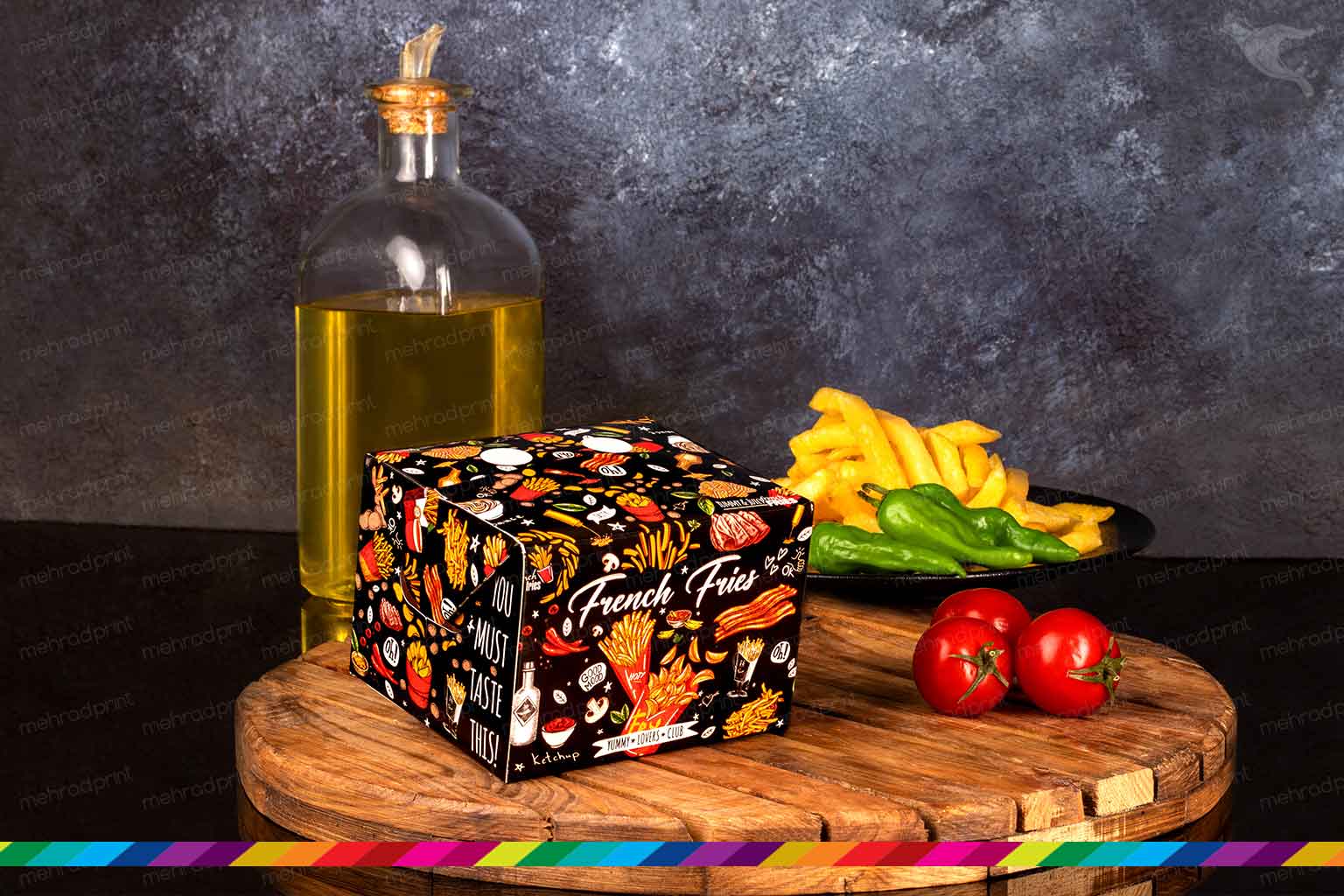 چاپ جعبه فست فود در بندرعباس