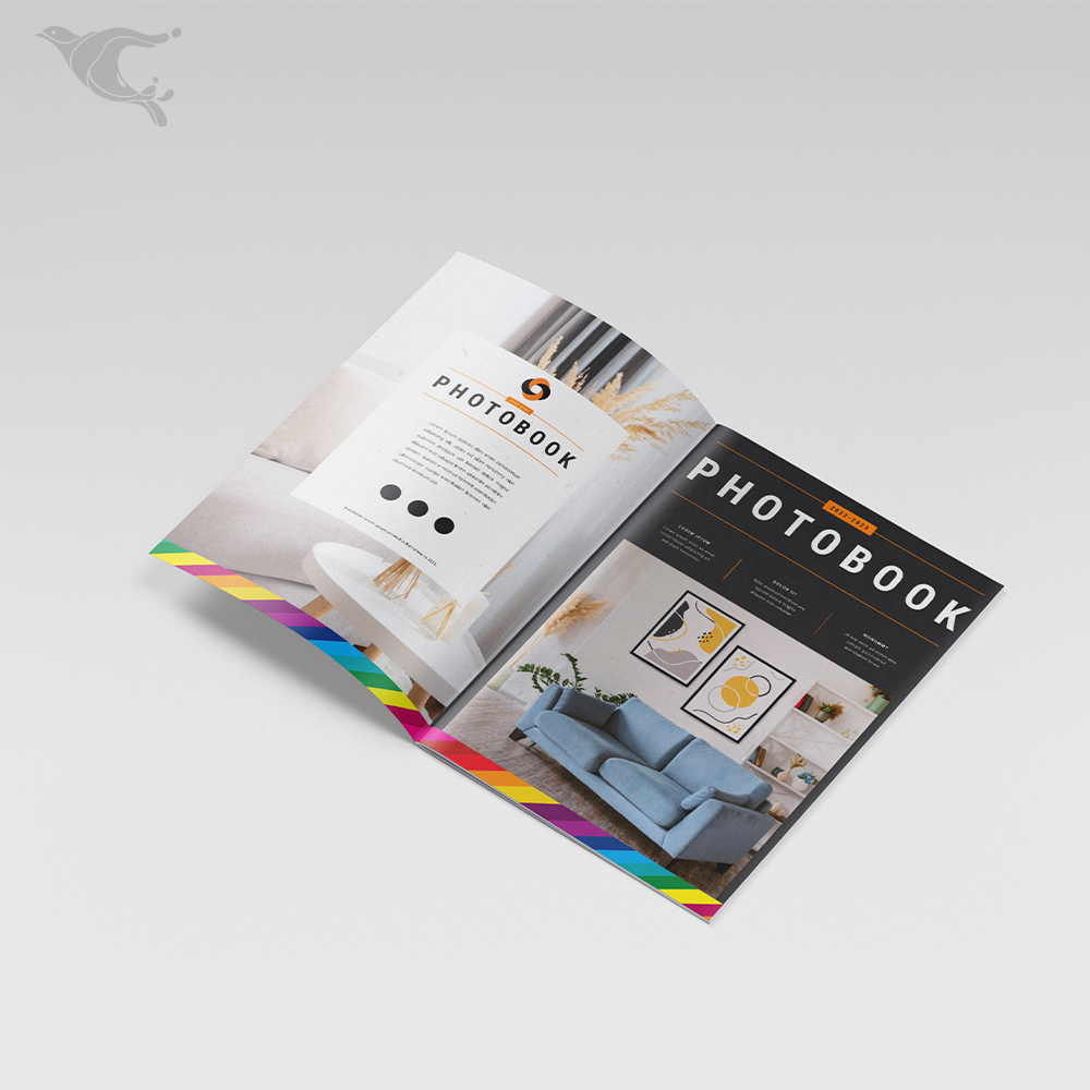 جلد گلاسه 170 روکش سلفون دورو/ داخلی گلاسه 130 چهار رنگ