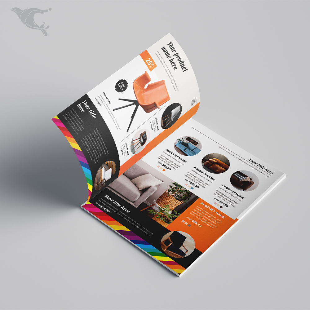 جلد گلاسه 300 روکش سلفون یکرو/ داخلی گلاسه 130 چهار رنگ