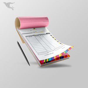 فاکتور سه برگی / چهاررنگ / تحریر 70 + الوان