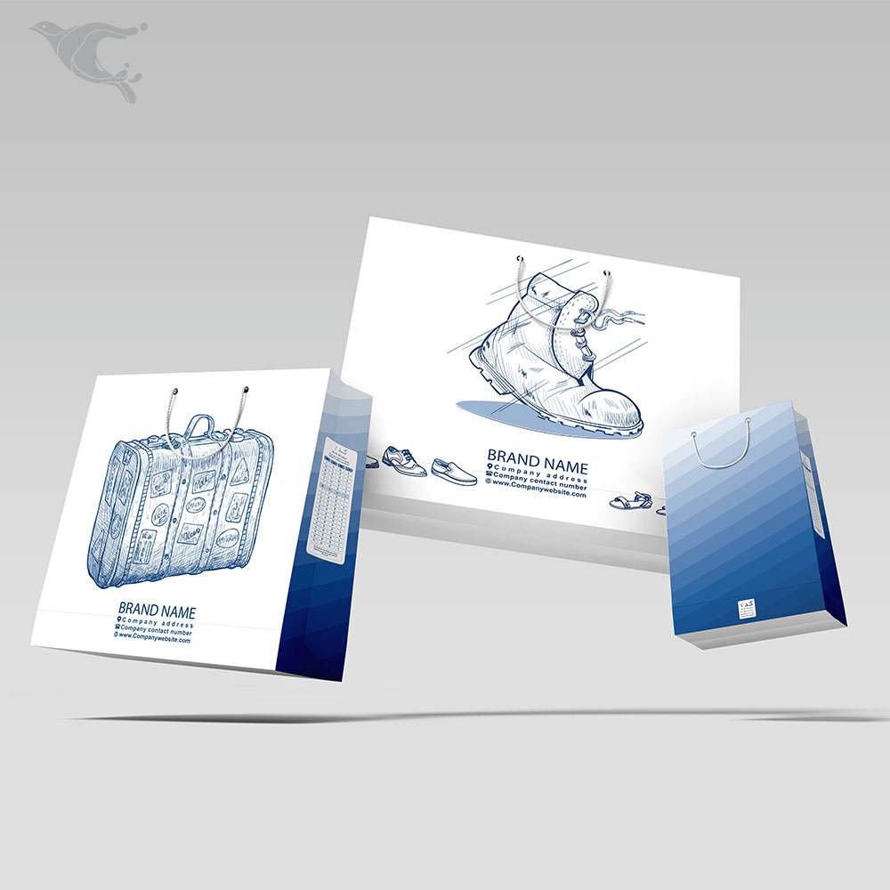 ساک دستی گلاسه 200 گرمی / تک رنگ / روکش سلفون