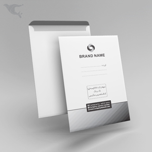 پاکت تحریر 80 گرمی / تک رنگ مشکی