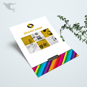 کاتالوگ 300 گرمی سلفون براق / چهاررنگ