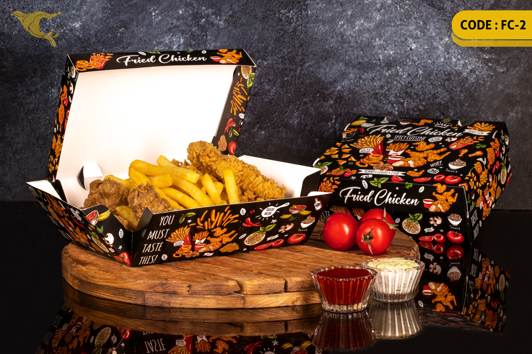 جعبه سوخاری سفره ای/ ایندربرد 300 گرم /چهار رنگ