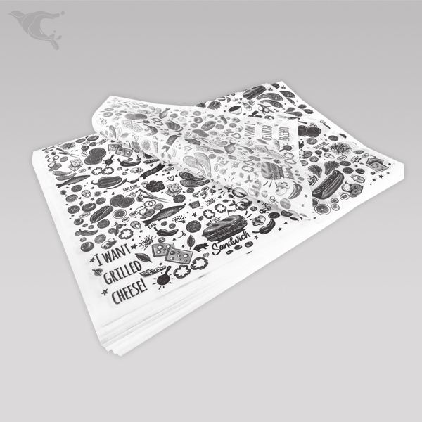 کاغذ ساندویچ / مومی / تک رنگ